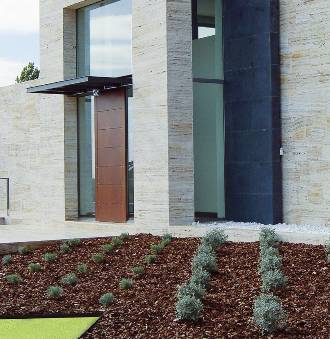 aluplast 70 mm entrance door