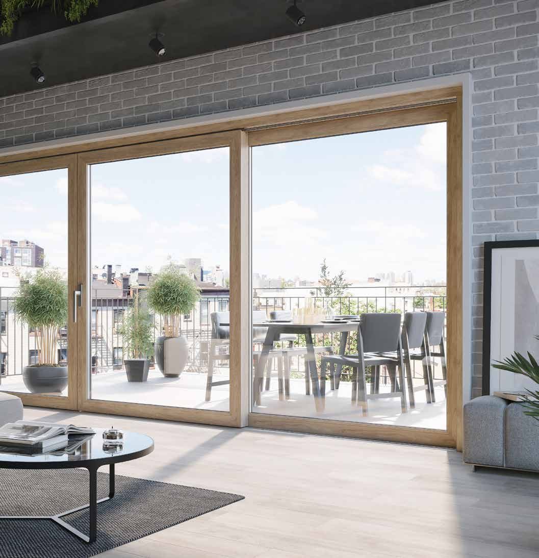 aluplast HST 85 lift & slide door