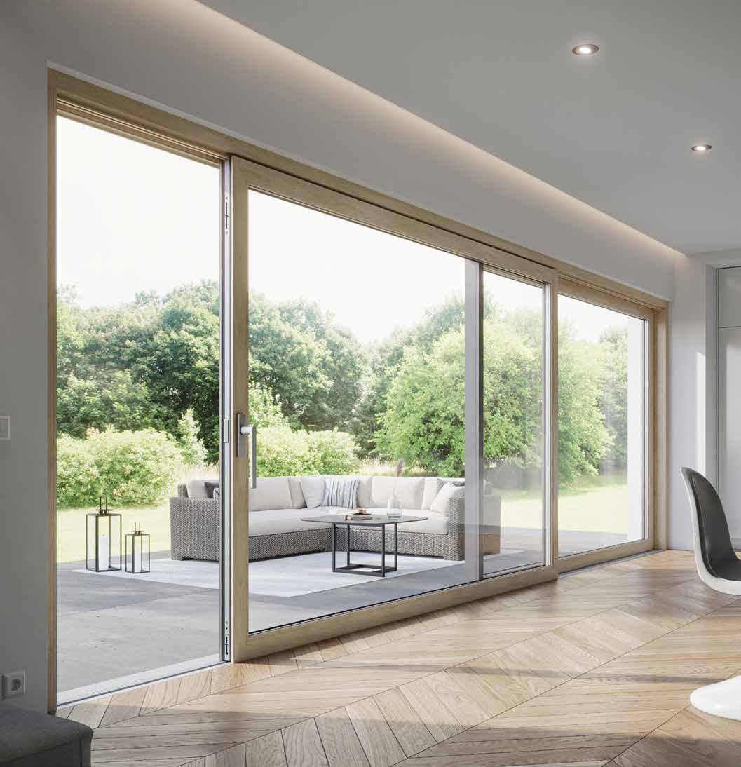 aluplast HST 85 lift & slide door
