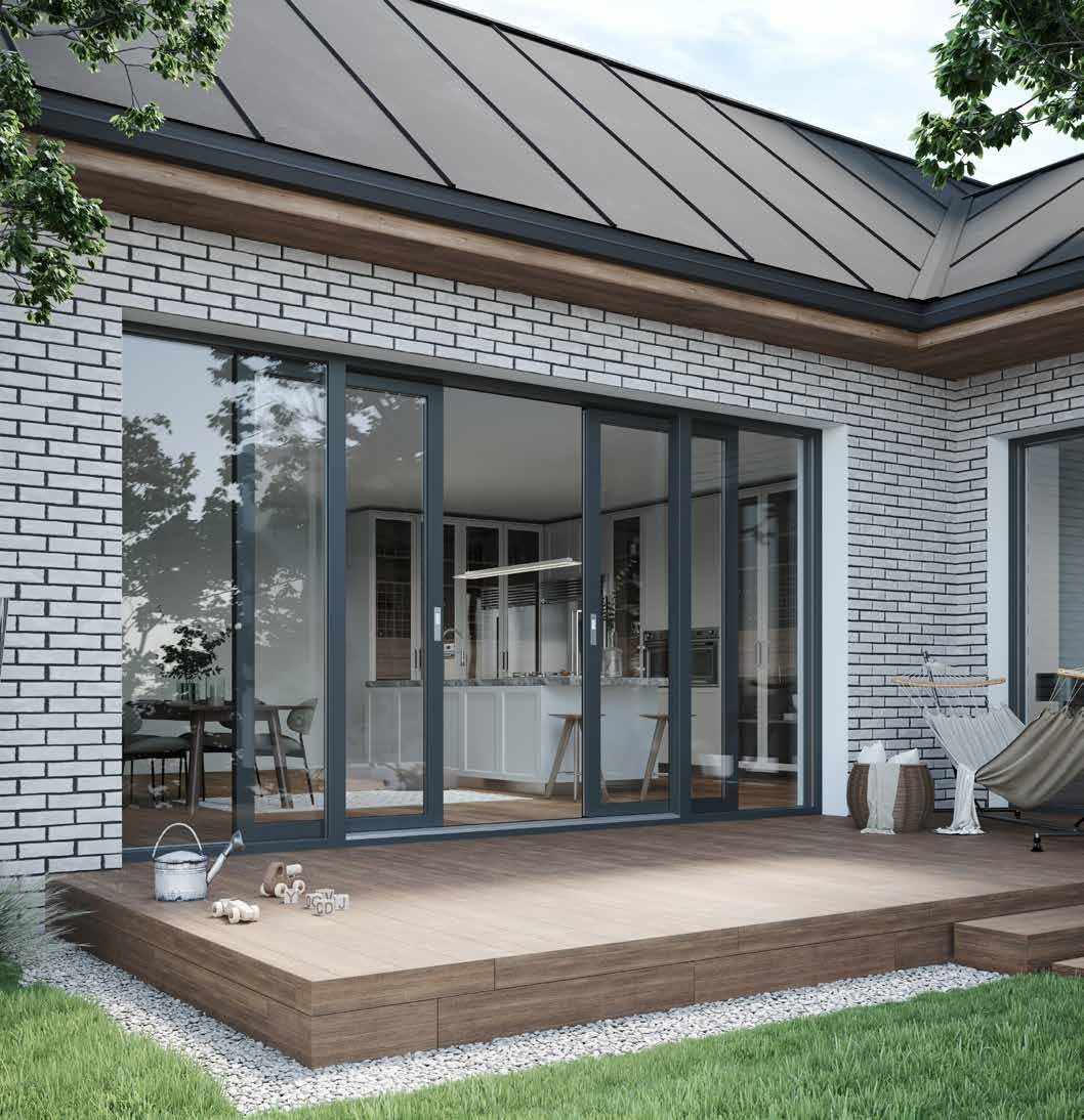 aluplast Smart-slide NEO door