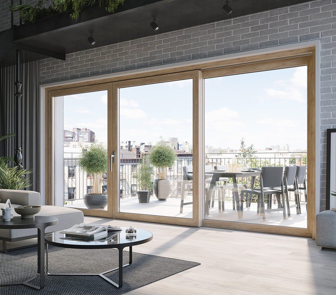 aluplast HST 85 lift & slide door