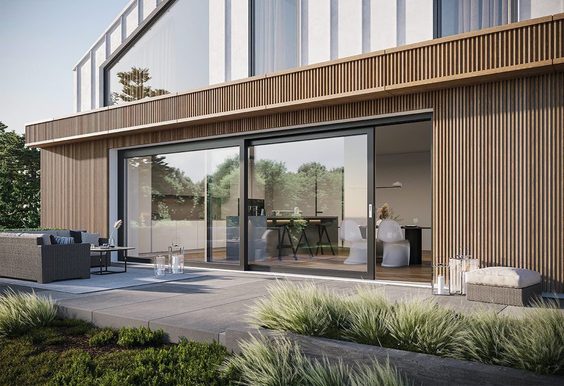 aluplast HST 85 lift & slide door