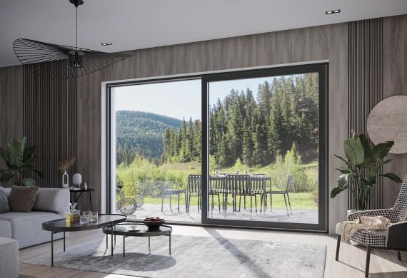 aluplast Smart-slide door