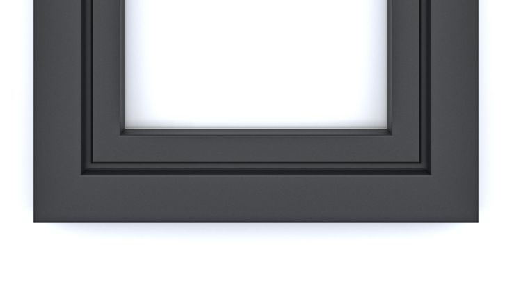 IDEAL 4000 Half-flush frame close-up