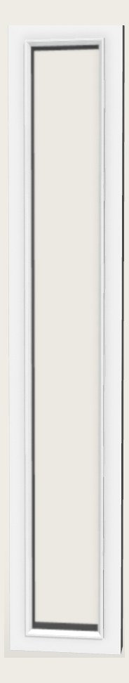 Narrow fixed window - view from inside