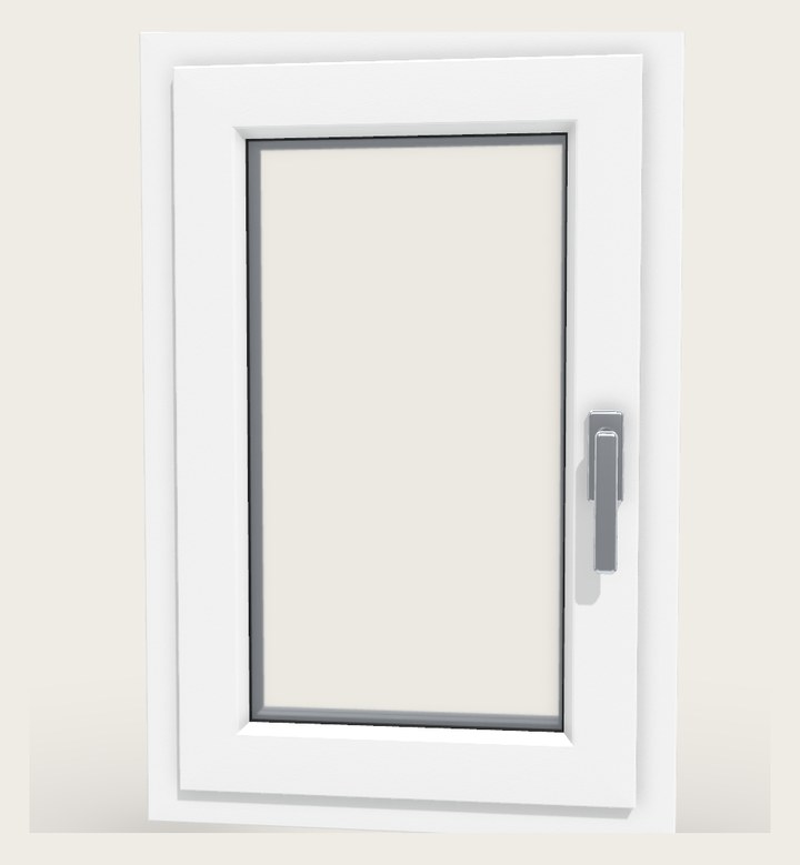 Tilt-turn window - view from inside