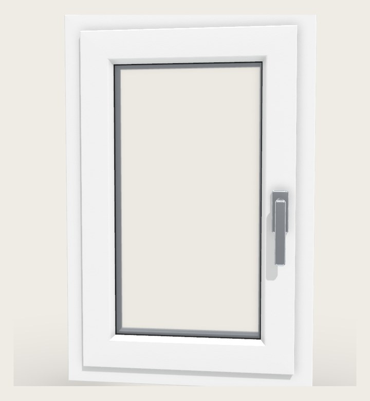 Tilt-turn window - view from inside