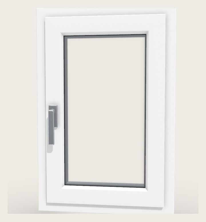 Tilt-turn window - view from inside