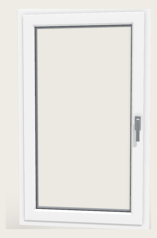 Tilt-turn window - view from inside