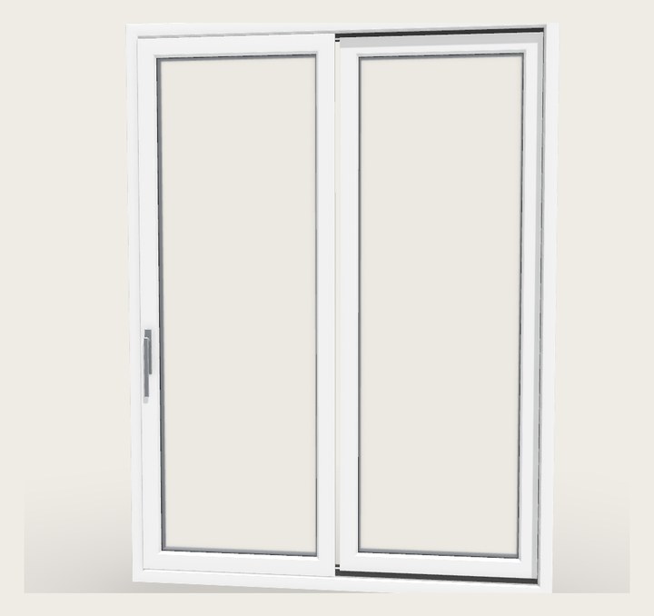 Sliding patio door - view from inside