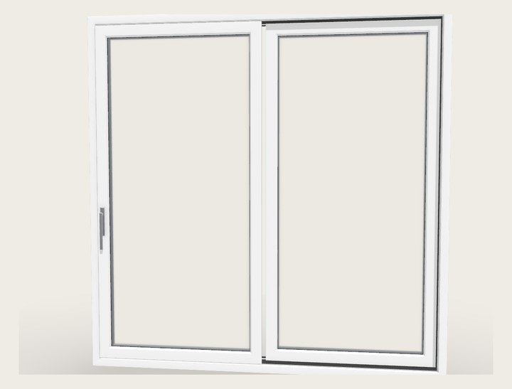 Sliding patio door - view from inside