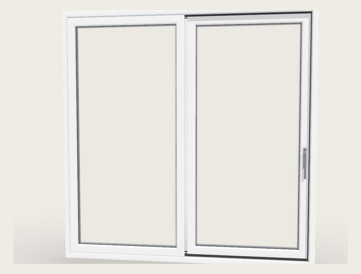 Sliding patio door - view from inside